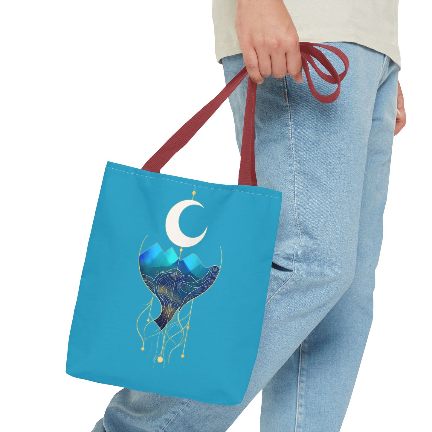 Celestial Waves Tote Bag