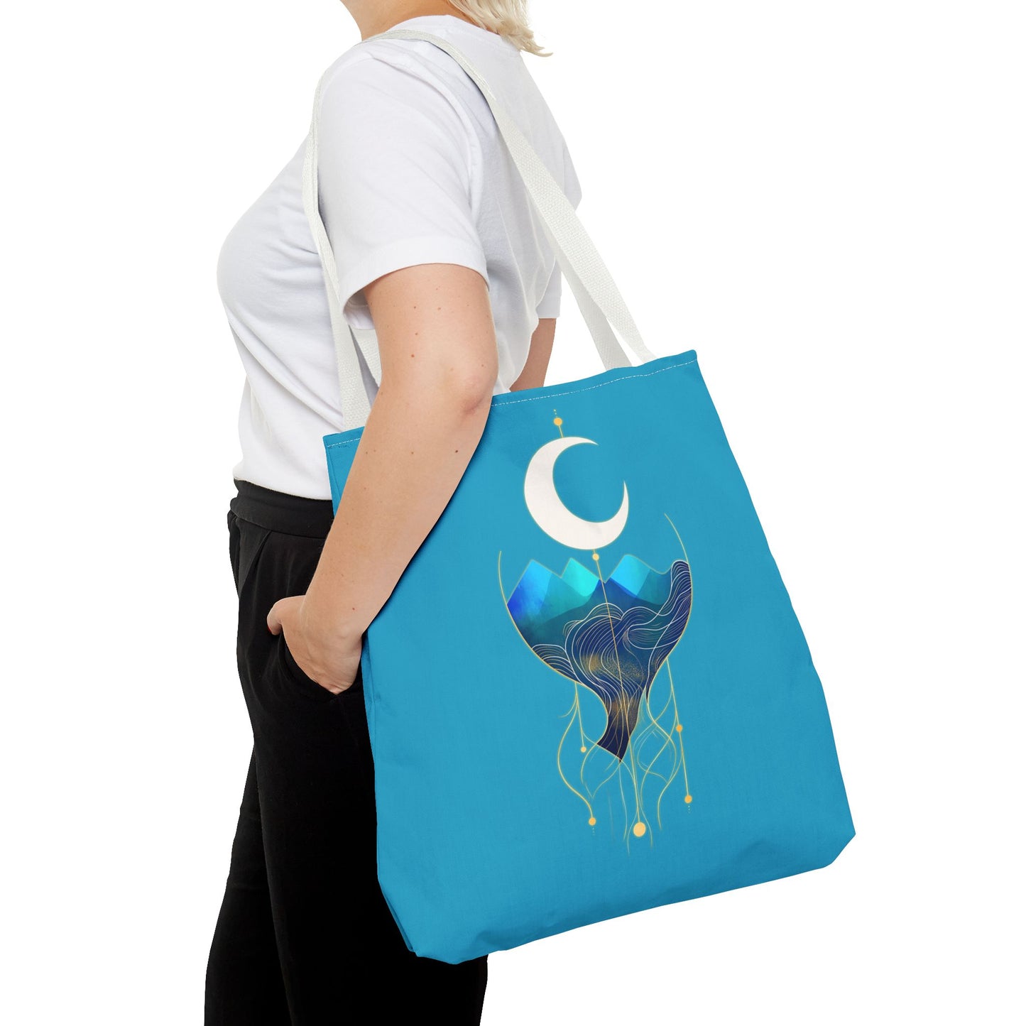 Celestial Waves Tote Bag