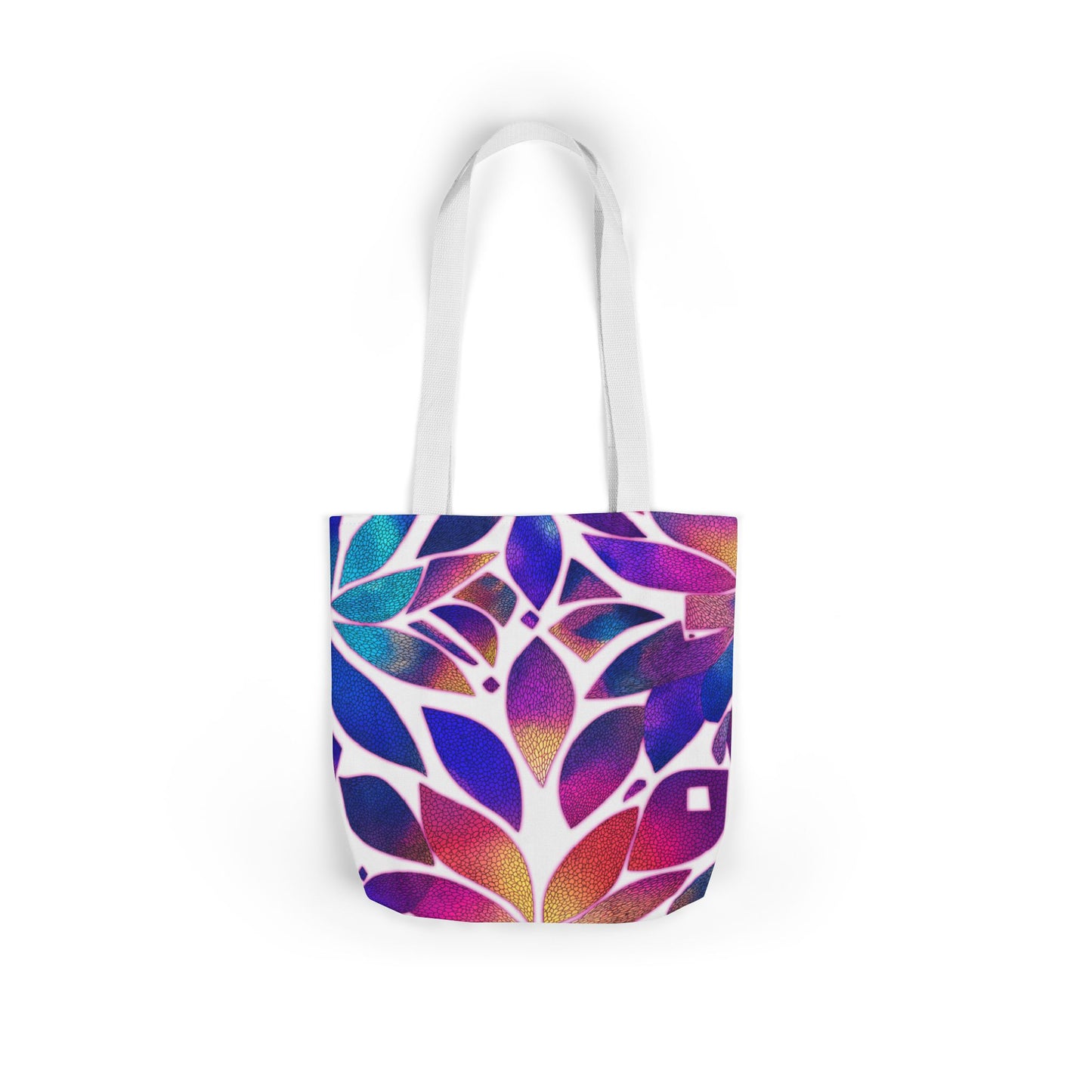 Floral Canvas Tote Bag