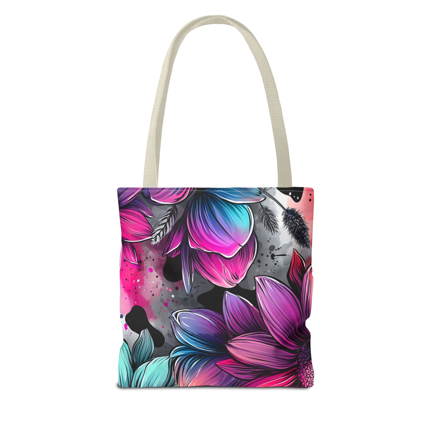Vibrant Floral Tote Bag