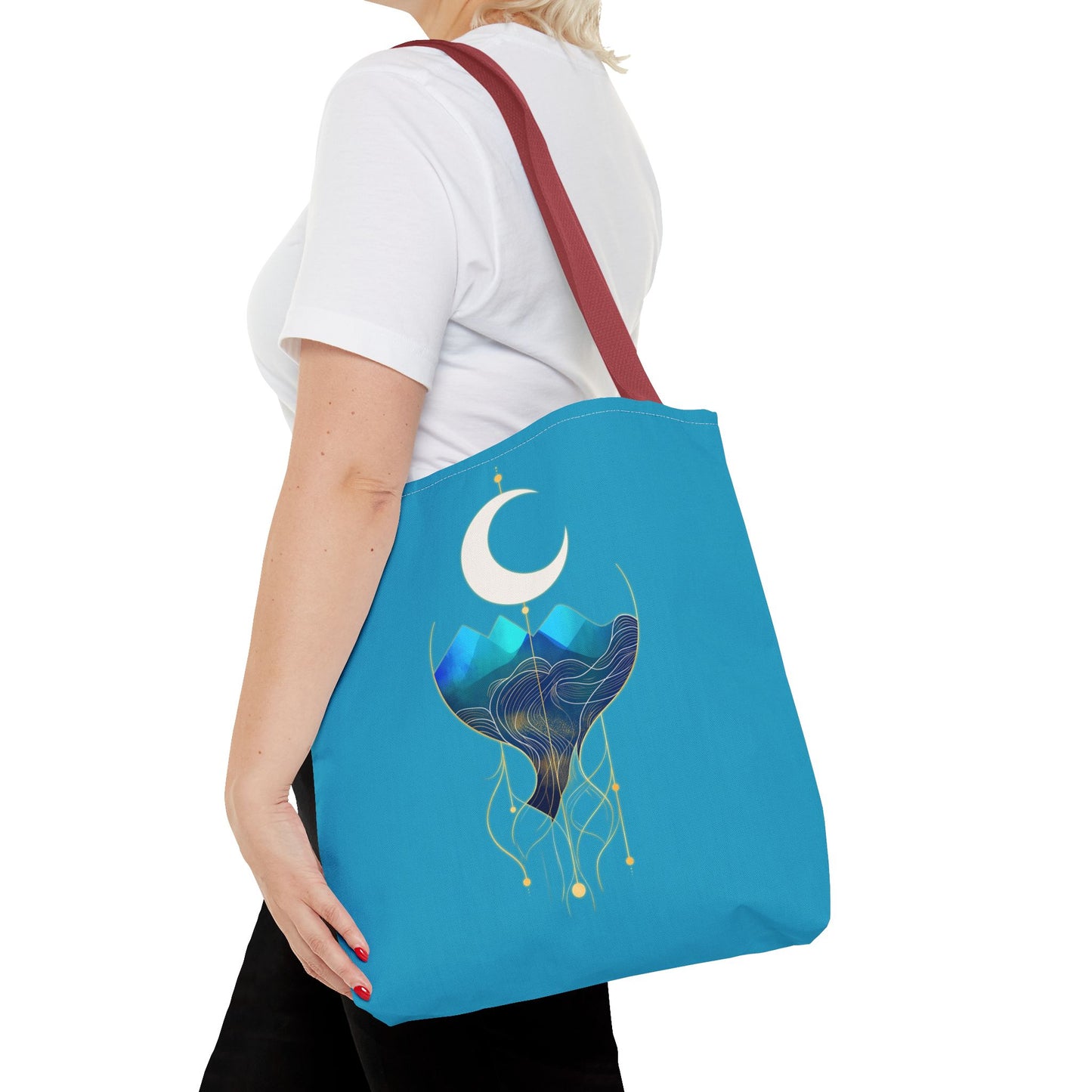 Celestial Waves Tote Bag