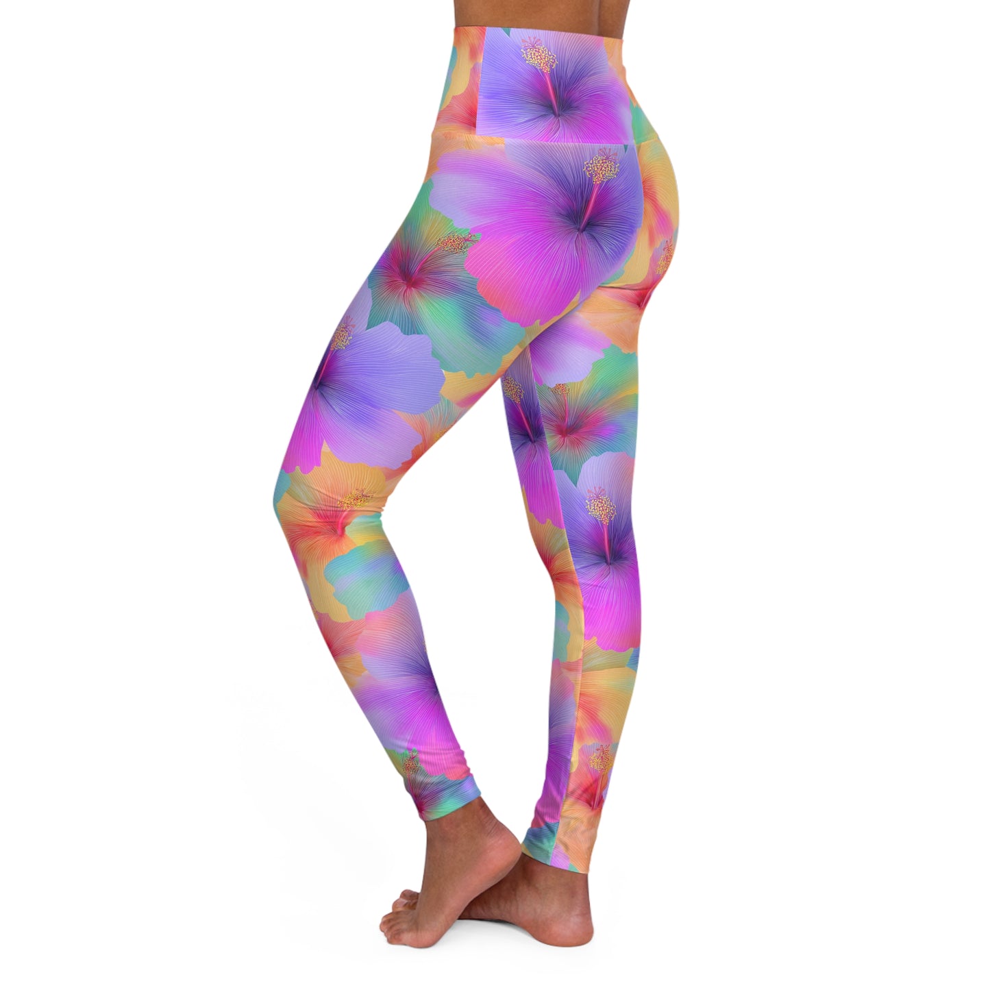 Vibrant Floral Leggings