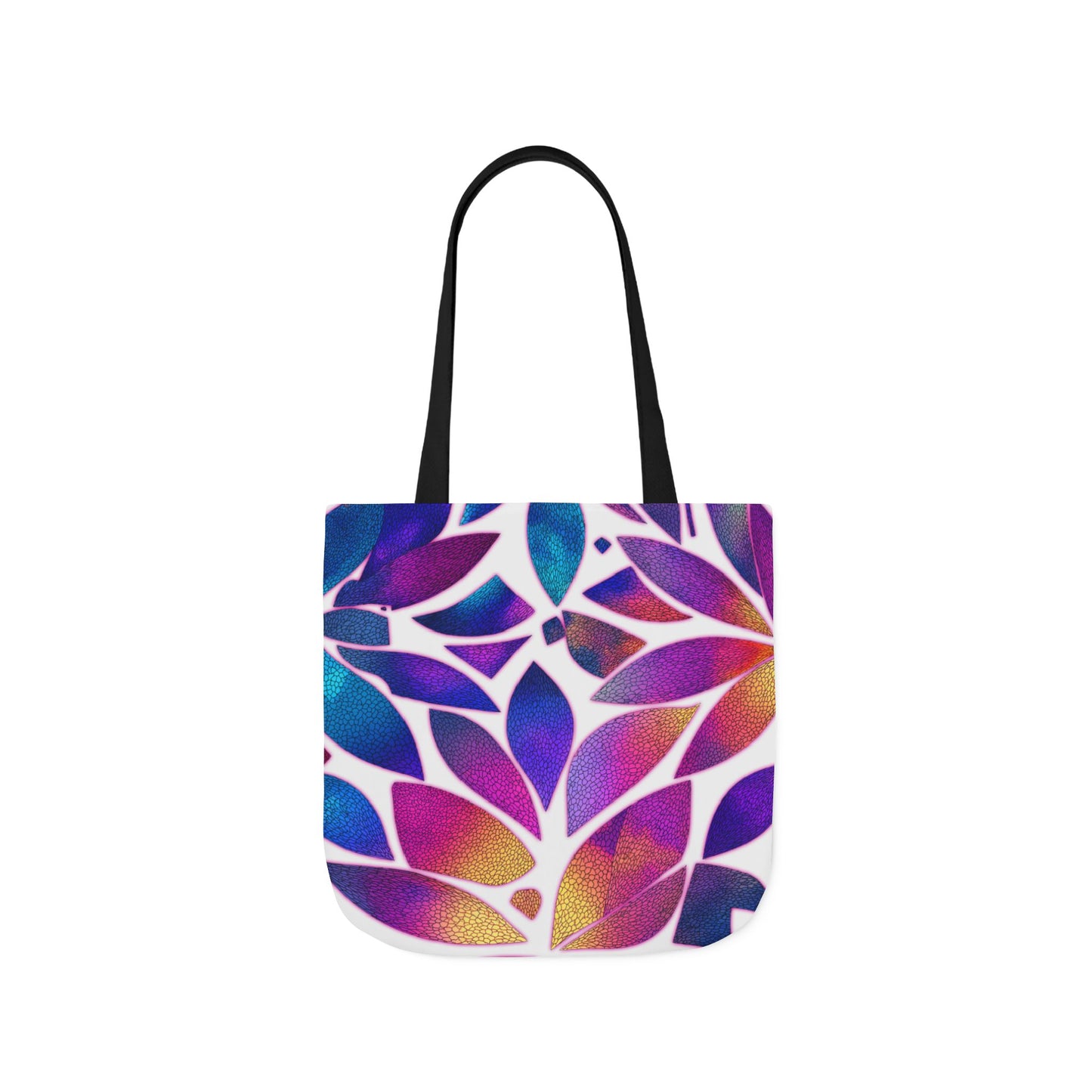 Floral Canvas Tote Bag