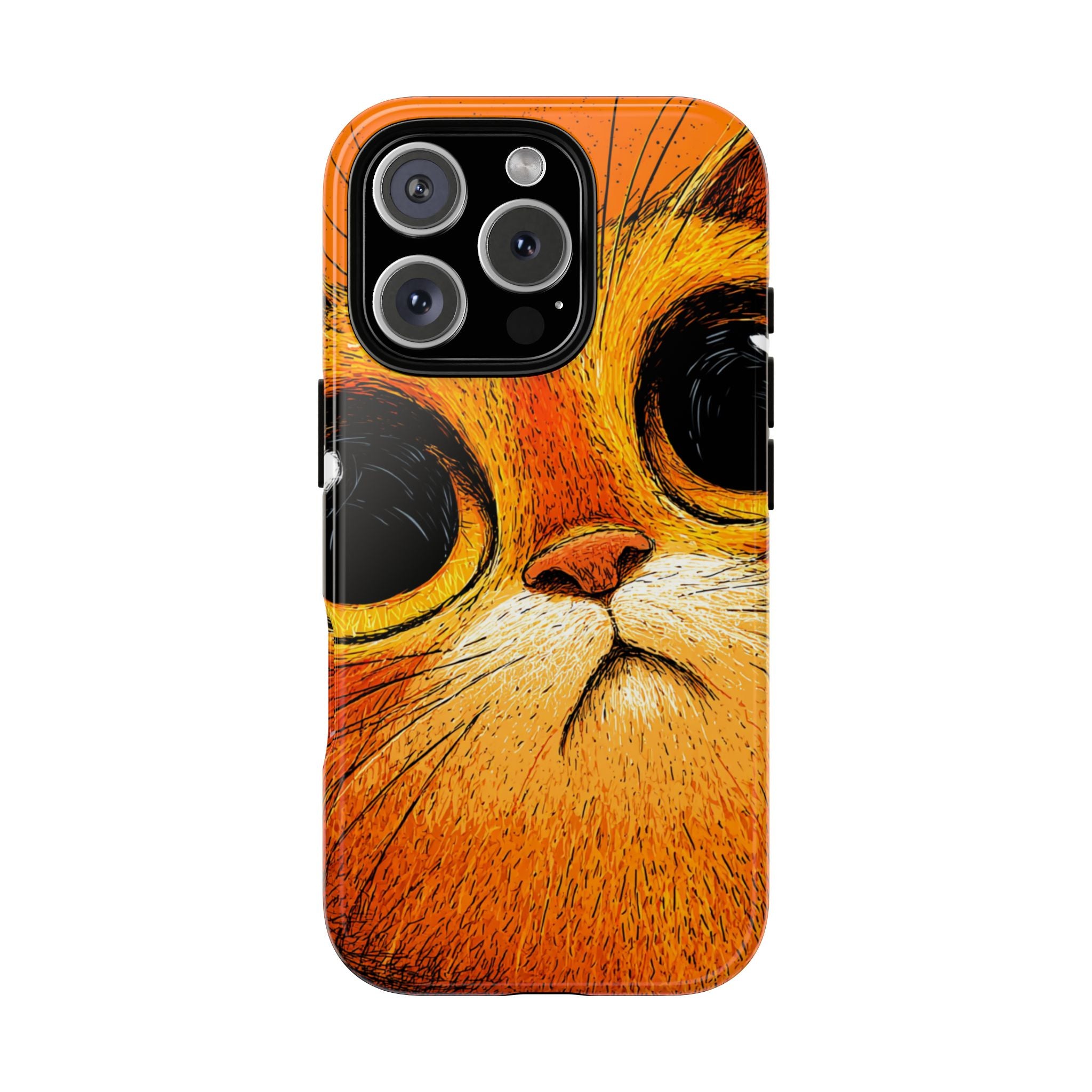 Whimsical Cat Phone Case