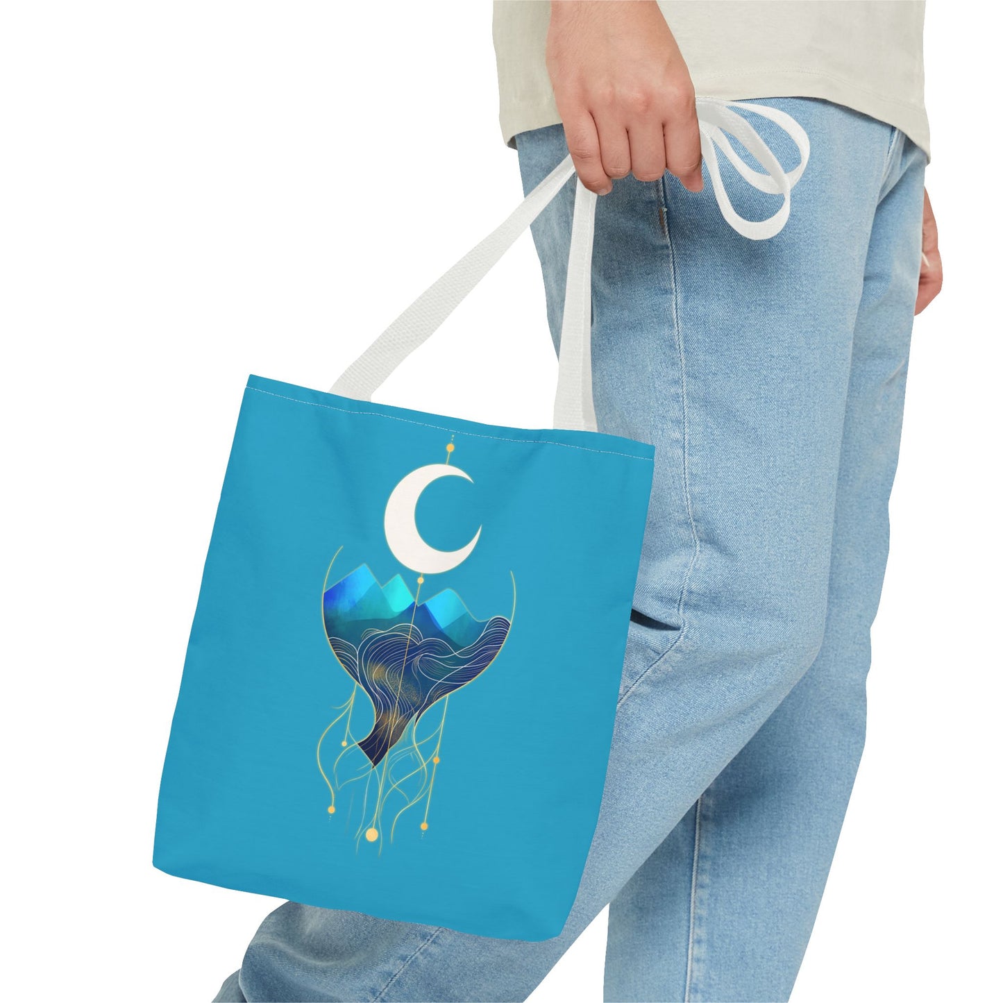 Celestial Waves Tote Bag