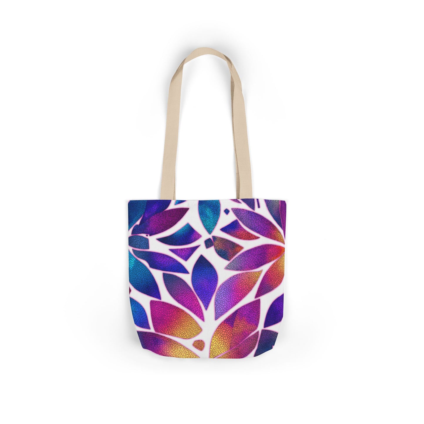 Floral Canvas Tote Bag