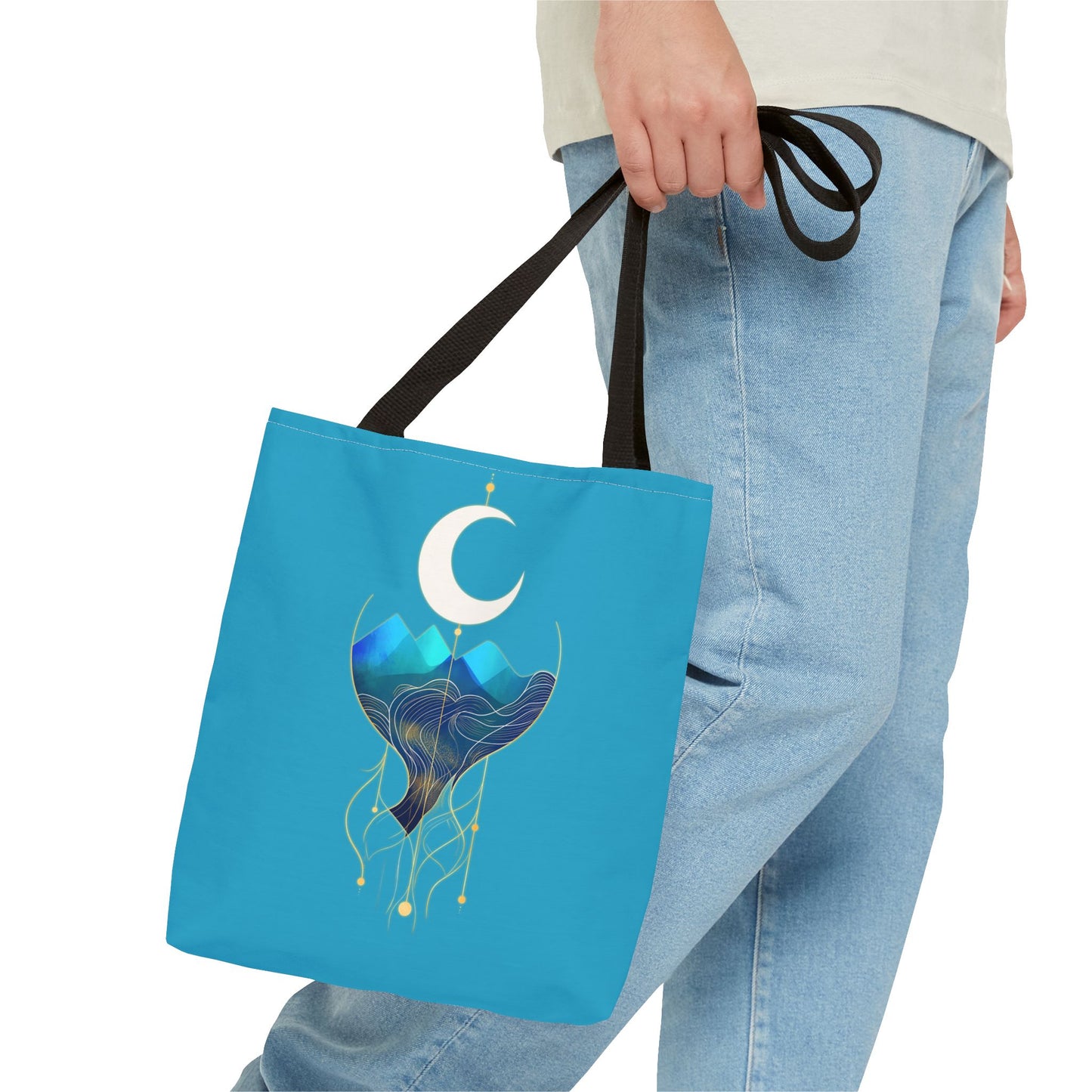 Celestial Waves Tote Bag