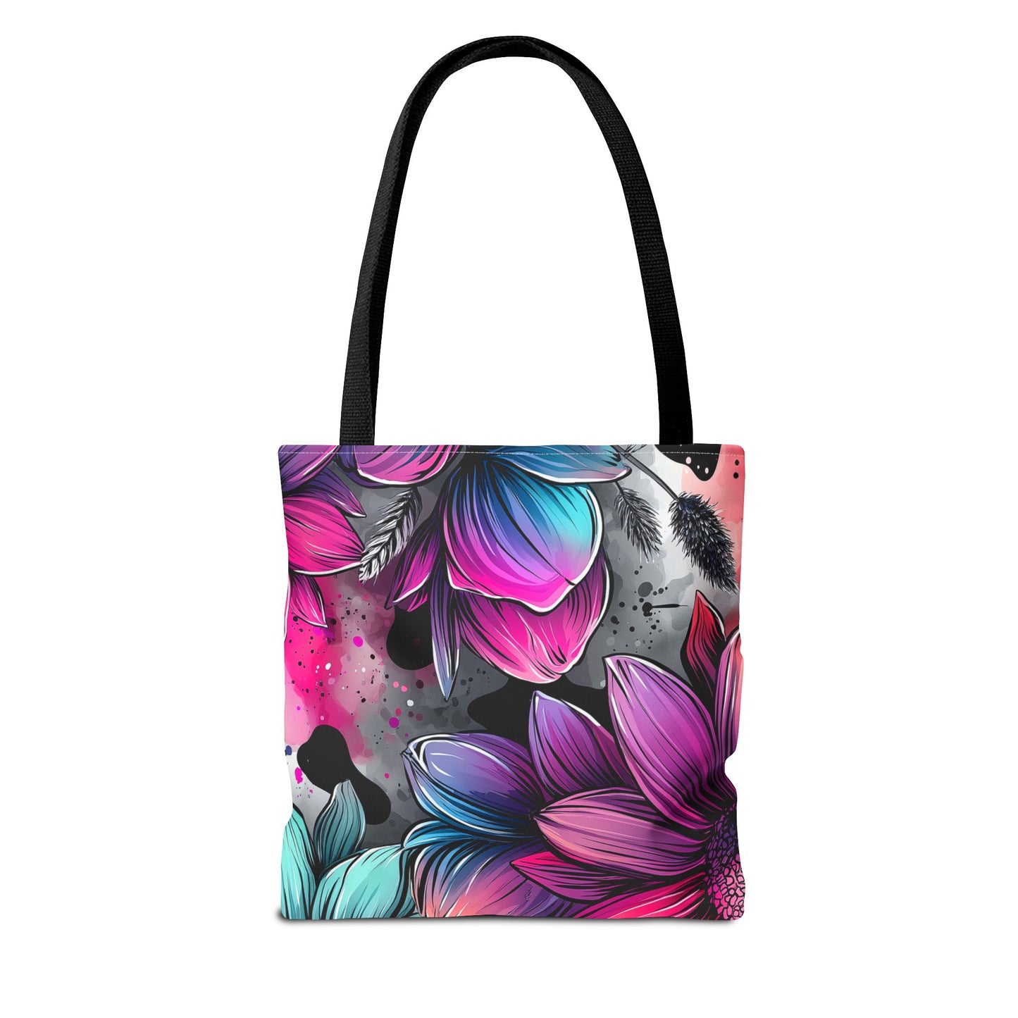 Vibrant Floral Tote Bag