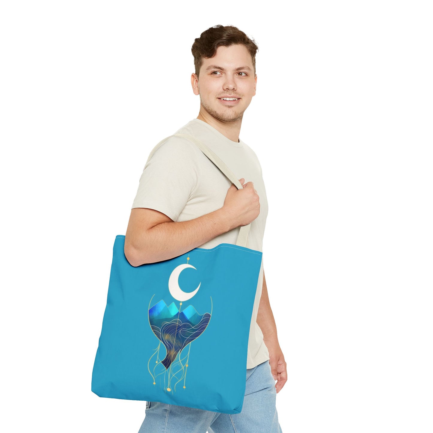 Celestial Waves Tote Bag