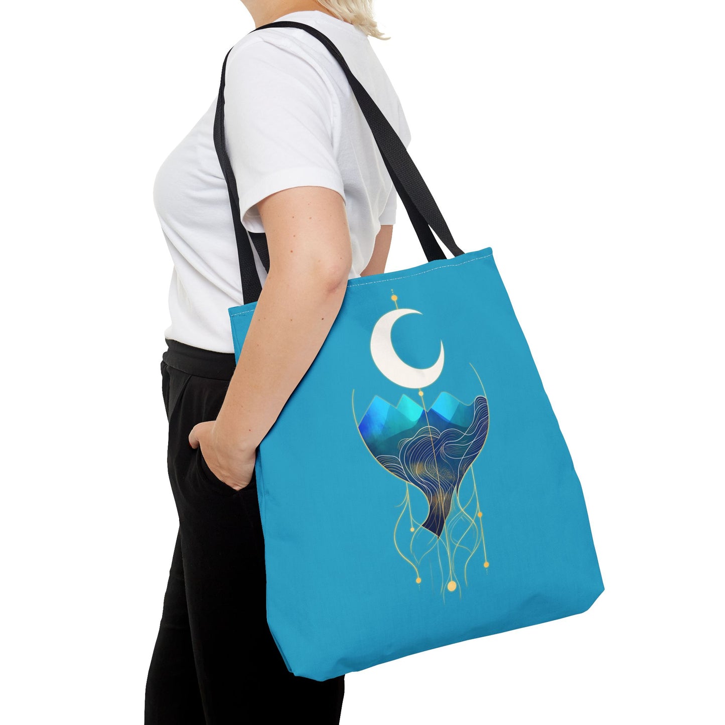 Celestial Waves Tote Bag