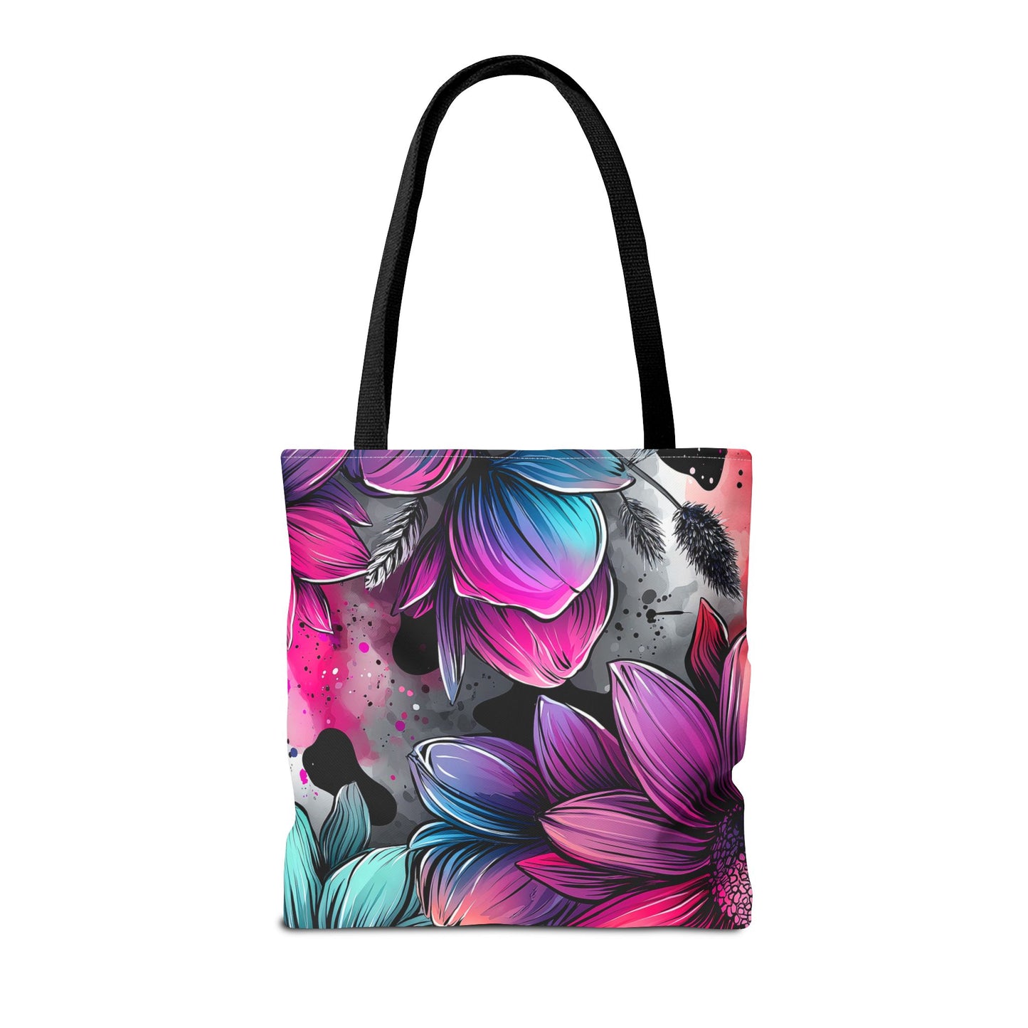 Vibrant Floral Tote Bag