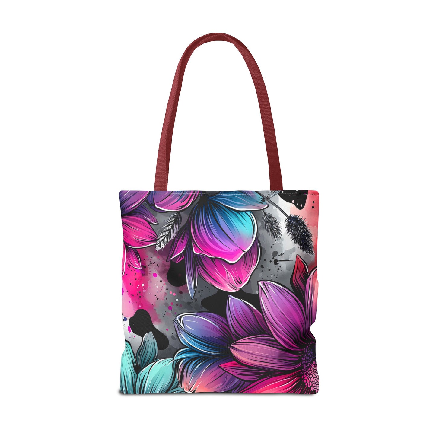 Vibrant Floral Tote Bag