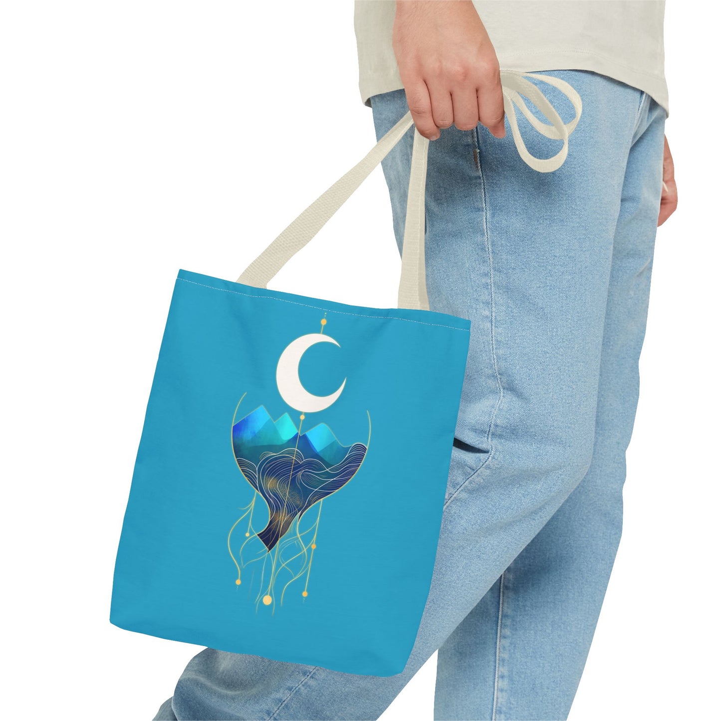 Celestial Waves Tote Bag