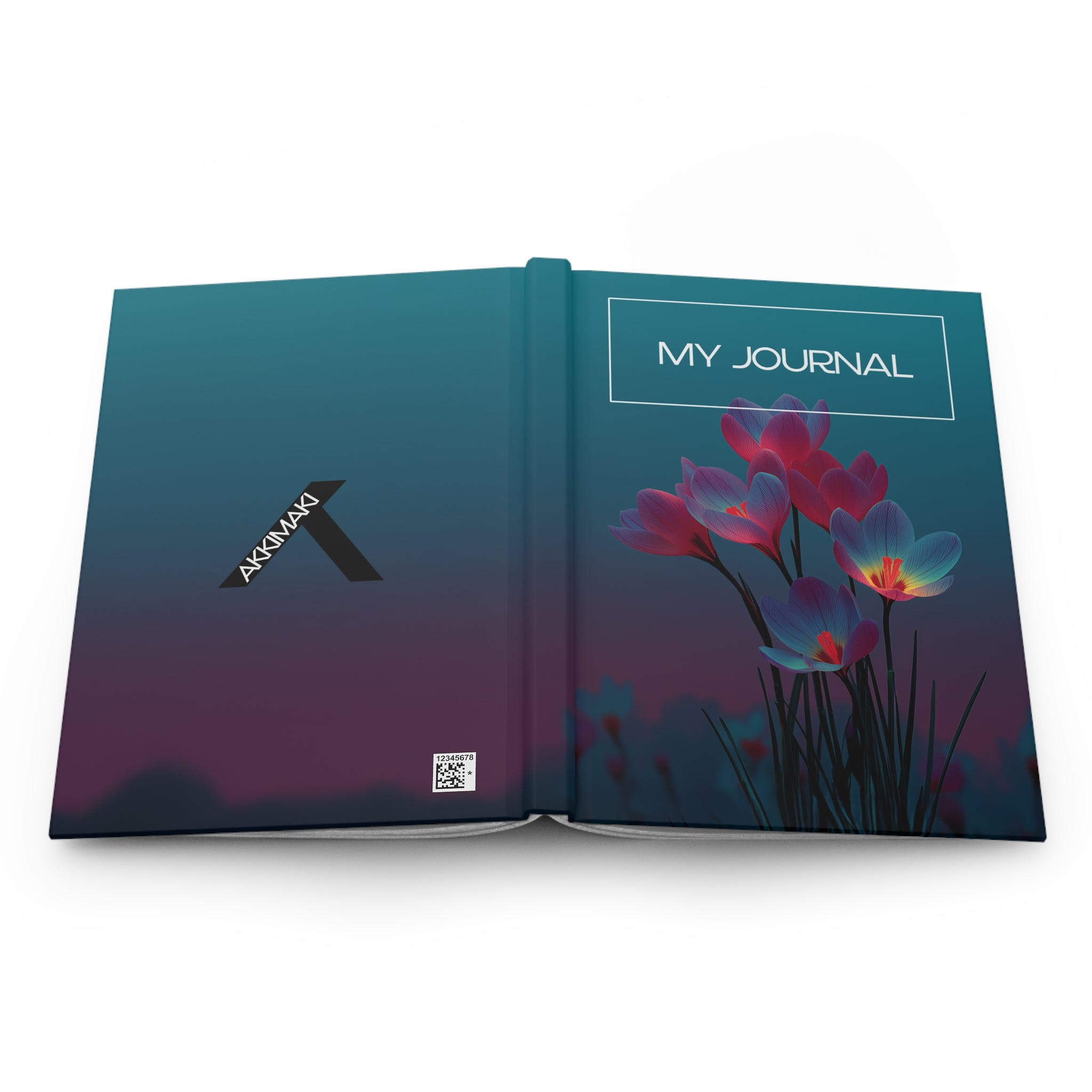 Floral Hardcover Journal