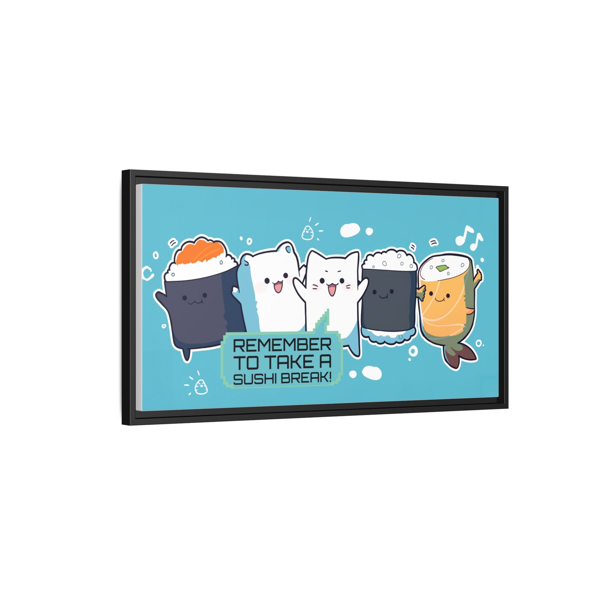 Sushi Break Canvas Art