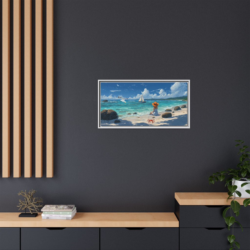 Beach Vibe Wall Art Coastal Landscape
