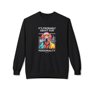Colorful Dog Personality Crewneck Sweatshirt