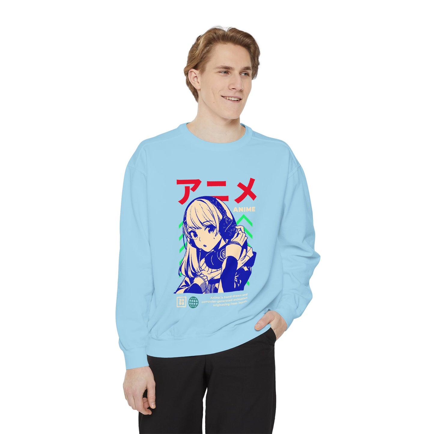 Anime-Inspired Unisex Sweatshirt