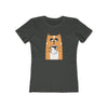 Cute Dog Graphic Tee for Women