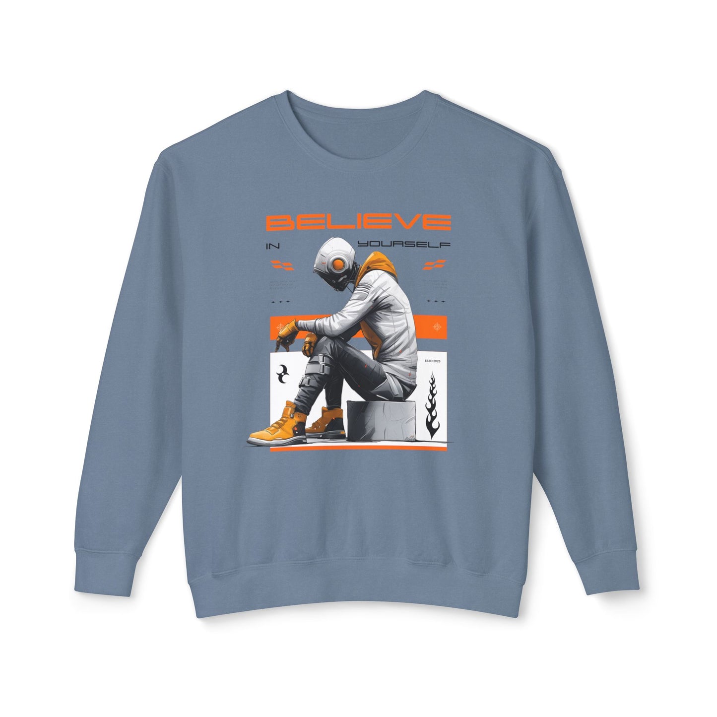 Inspirational Unisex Lightweight Crewneck Sweatshirt