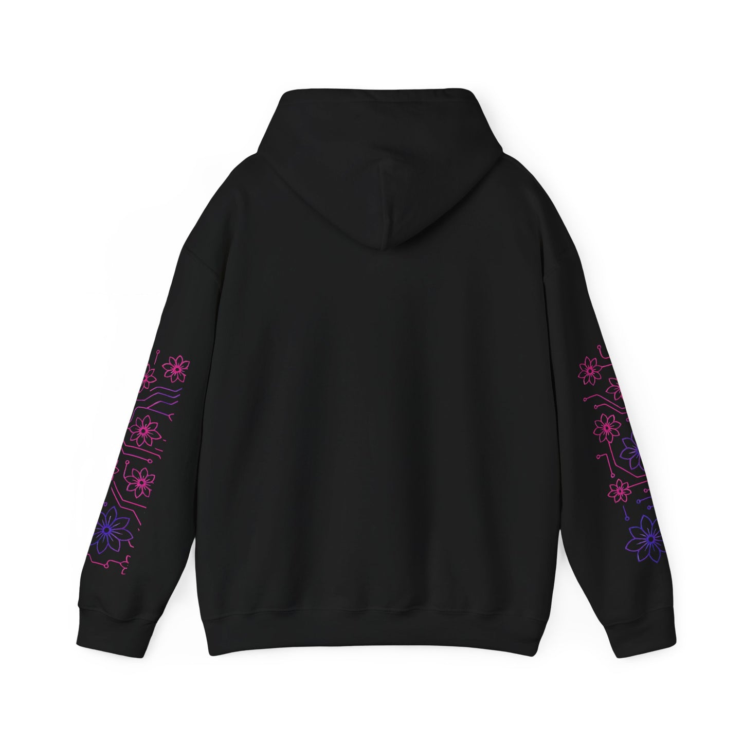 Floral Graphic Hooded Sweatshirt