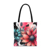 Vibrant Floral Tote Bag