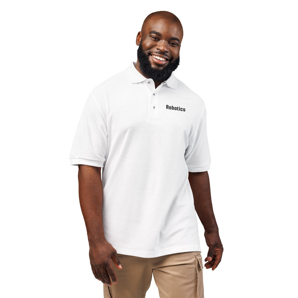 Robotics Embroidered Unisex Polo Shirt