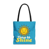Sunshine Tote Bag - "Time to Shine"