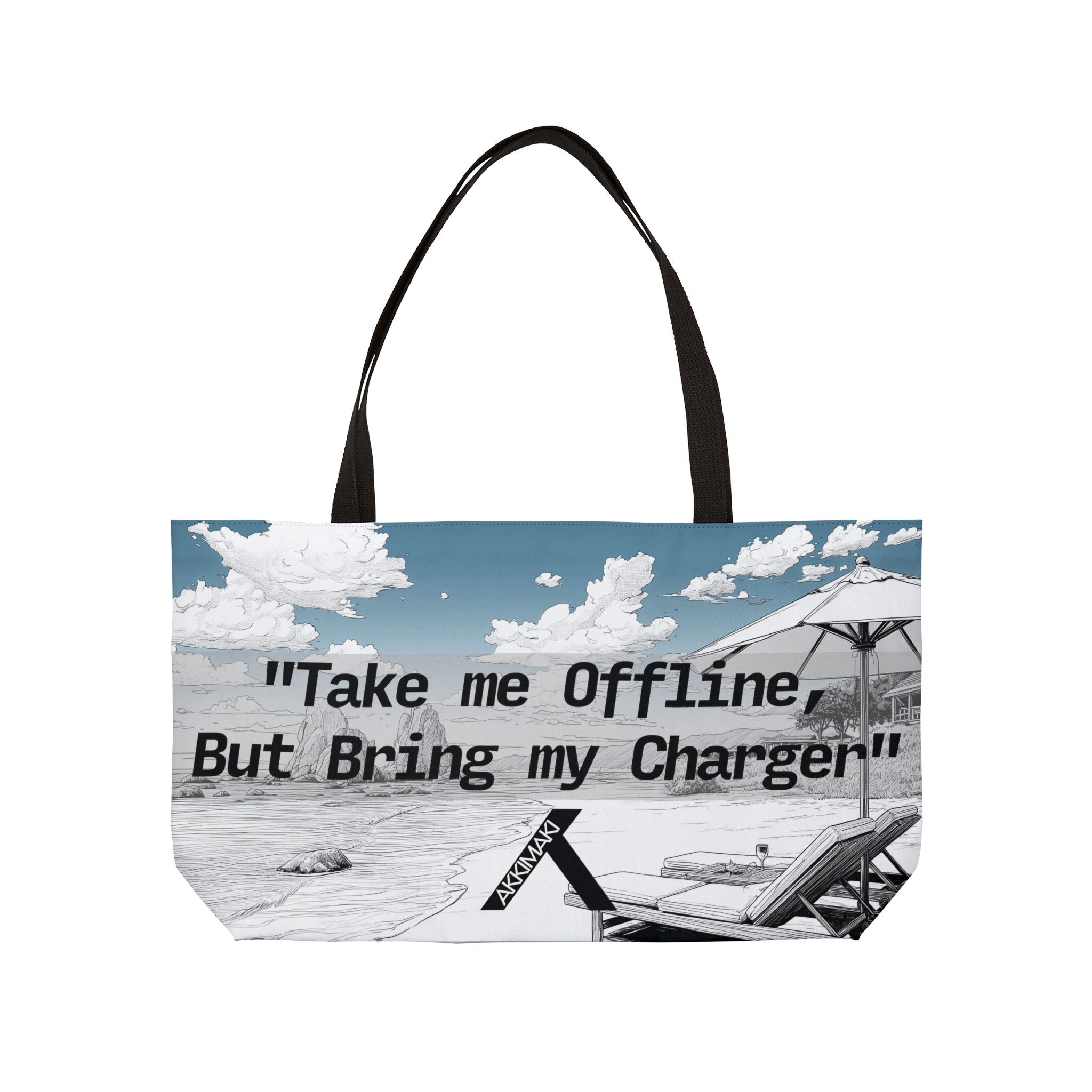 Beach-themed Weekender Tote Bag