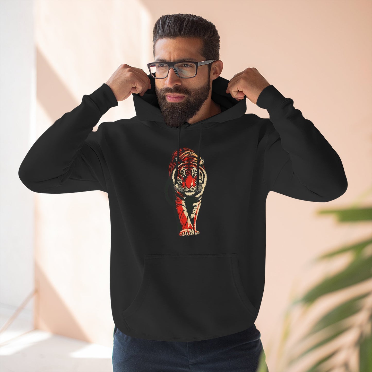 Fierce Tiger Fleece Hoodie