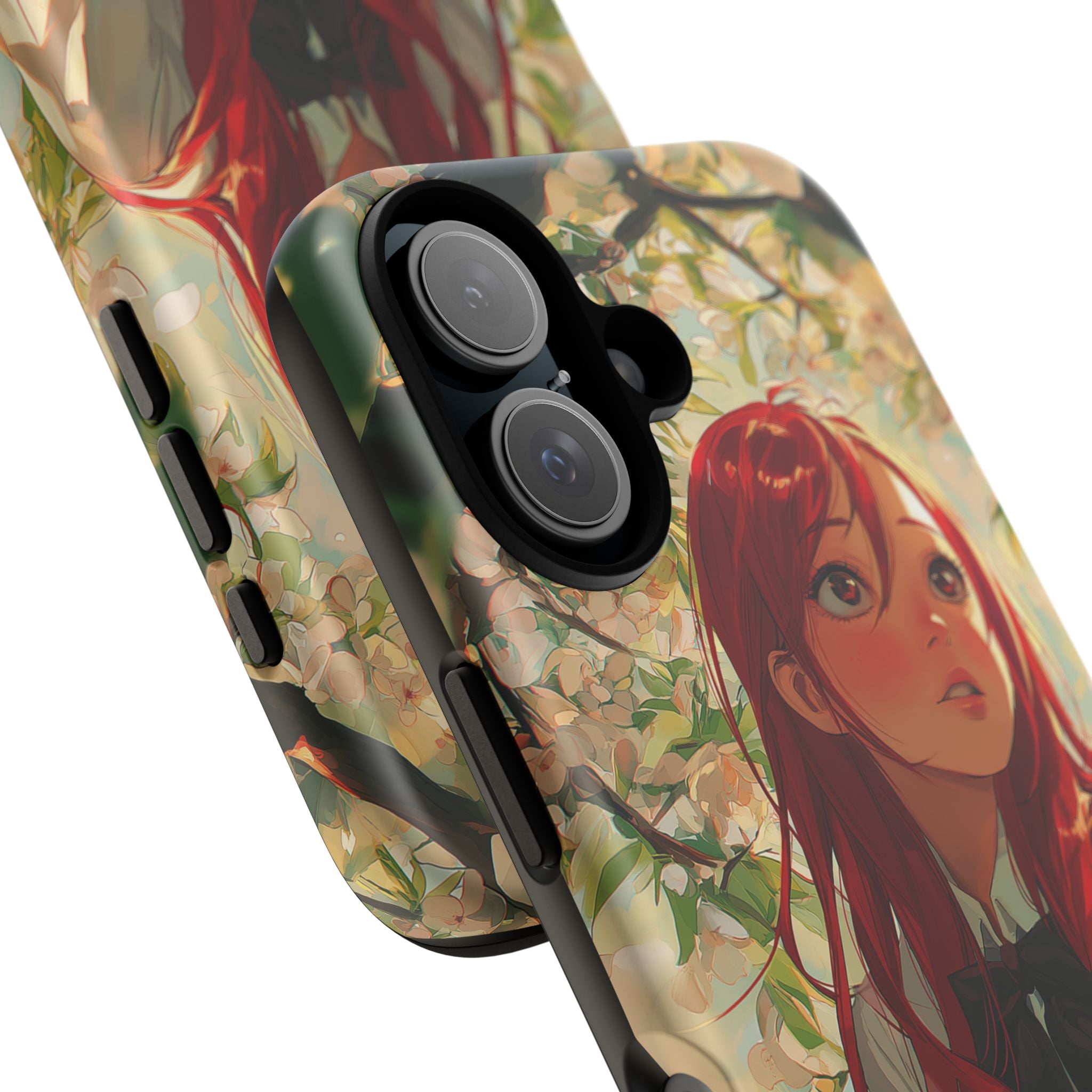 Artistic Phone Case with Floral Design