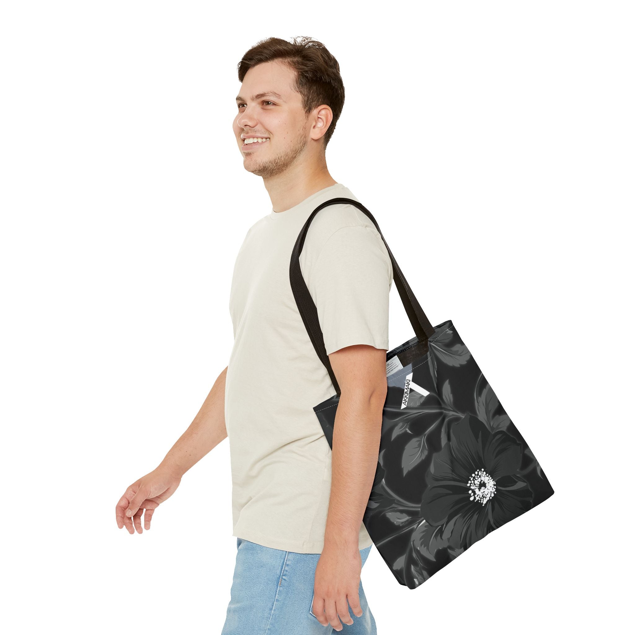 Elegant Floral Tote Bag