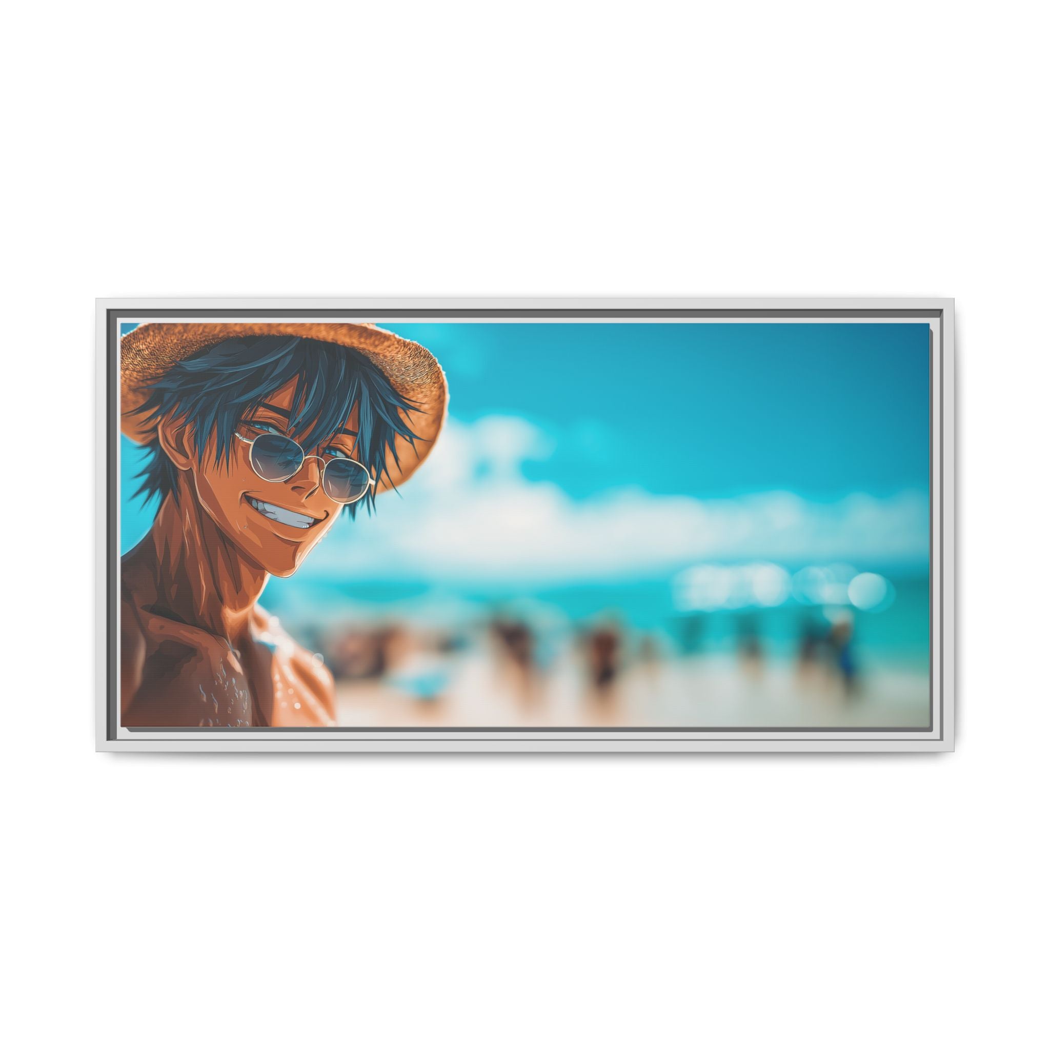 Framed Beach Vibes Canvas Art