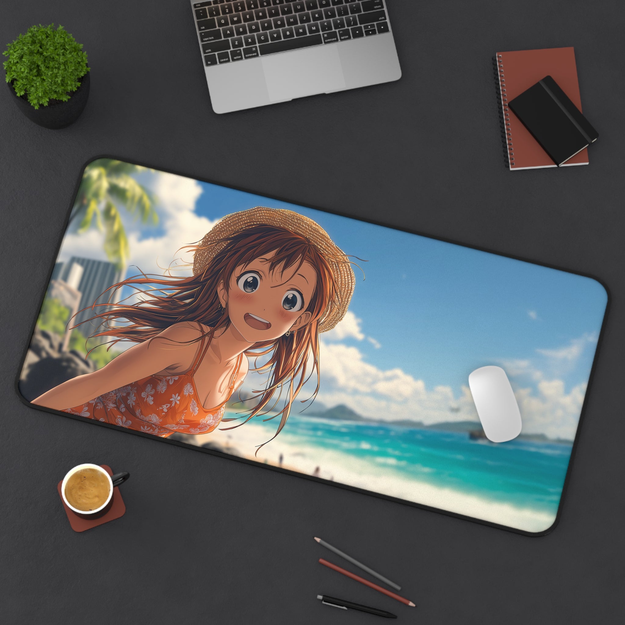 Beach Vibes Desk Mat