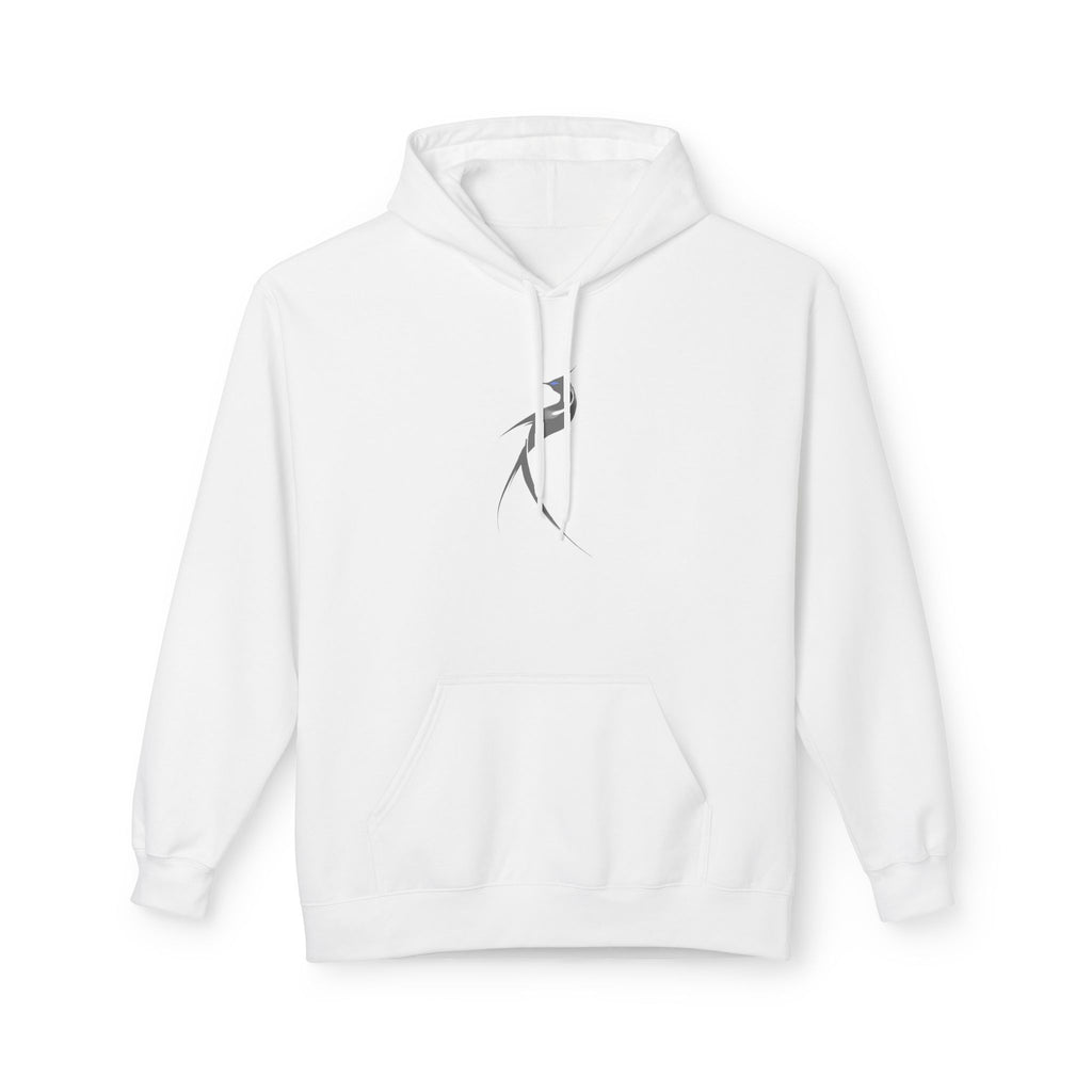 Minimalist Archer Hooded Sweatshirt — Small Raven Graphic Hoodie