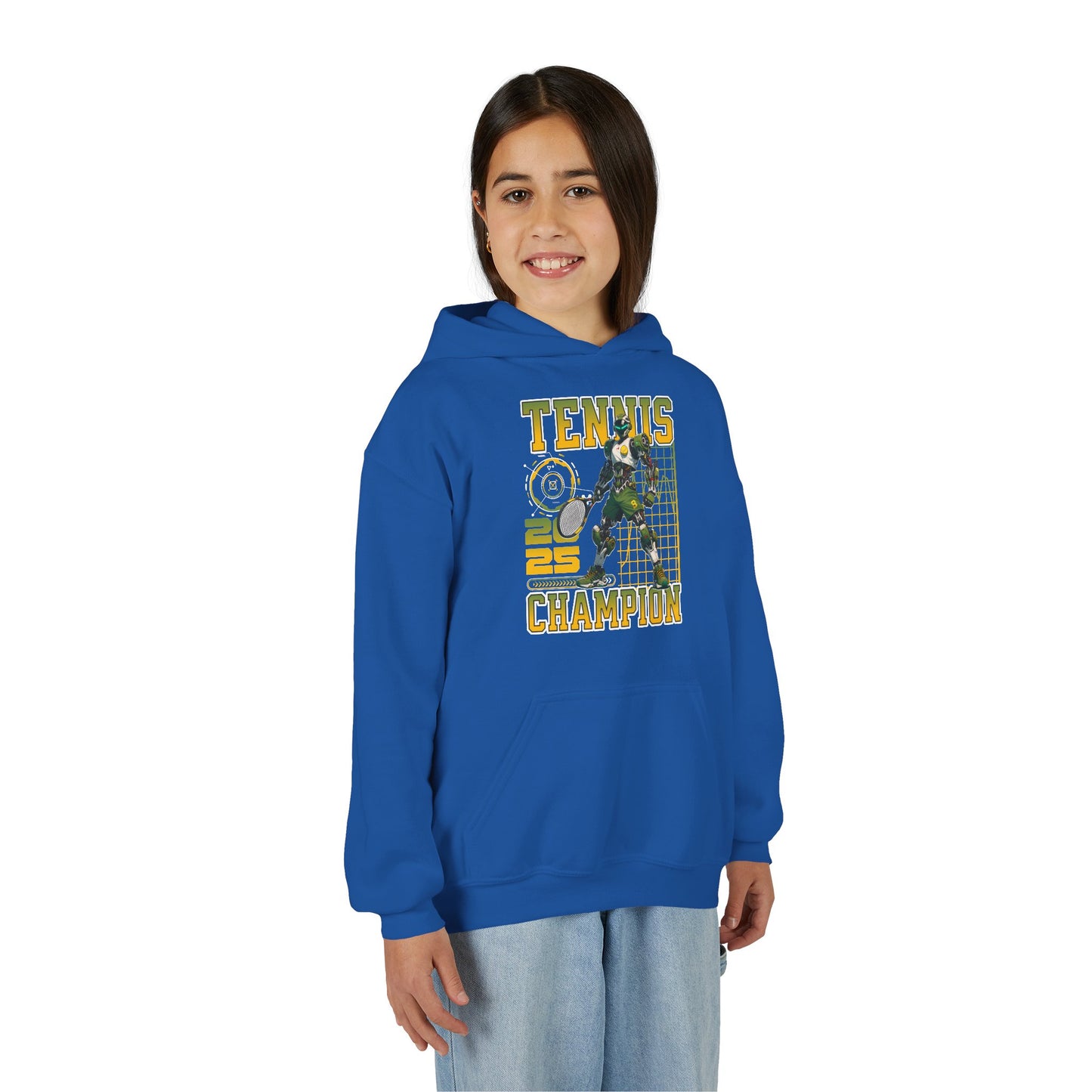 Tennis Champion Youth Hooded Sweatshirt