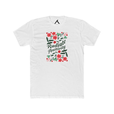 Radiate Positivity Unisex Cotton Crew Tee