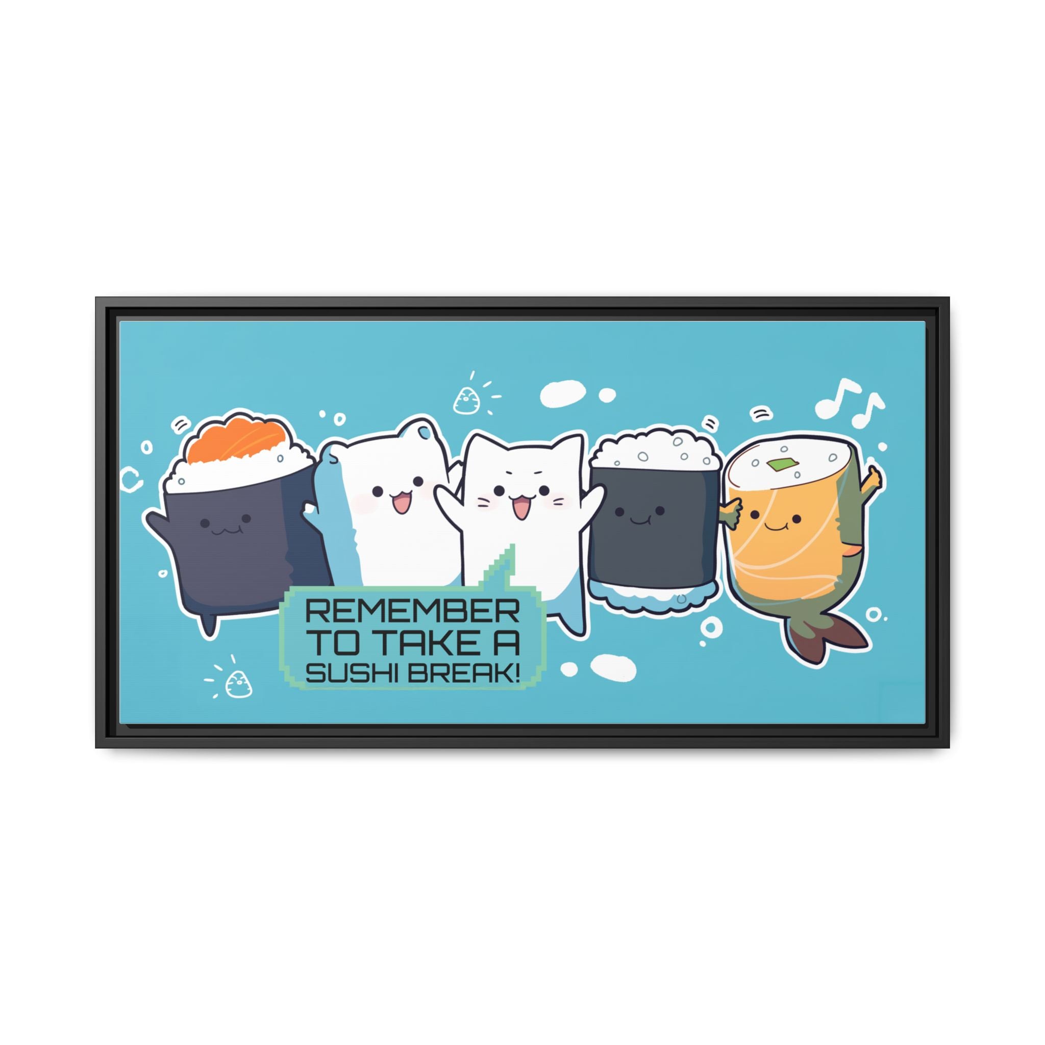 Sushi Break Canvas Art