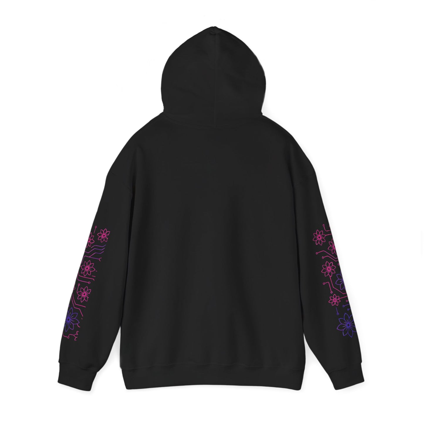 Floral Graphic Hooded Sweatshirt