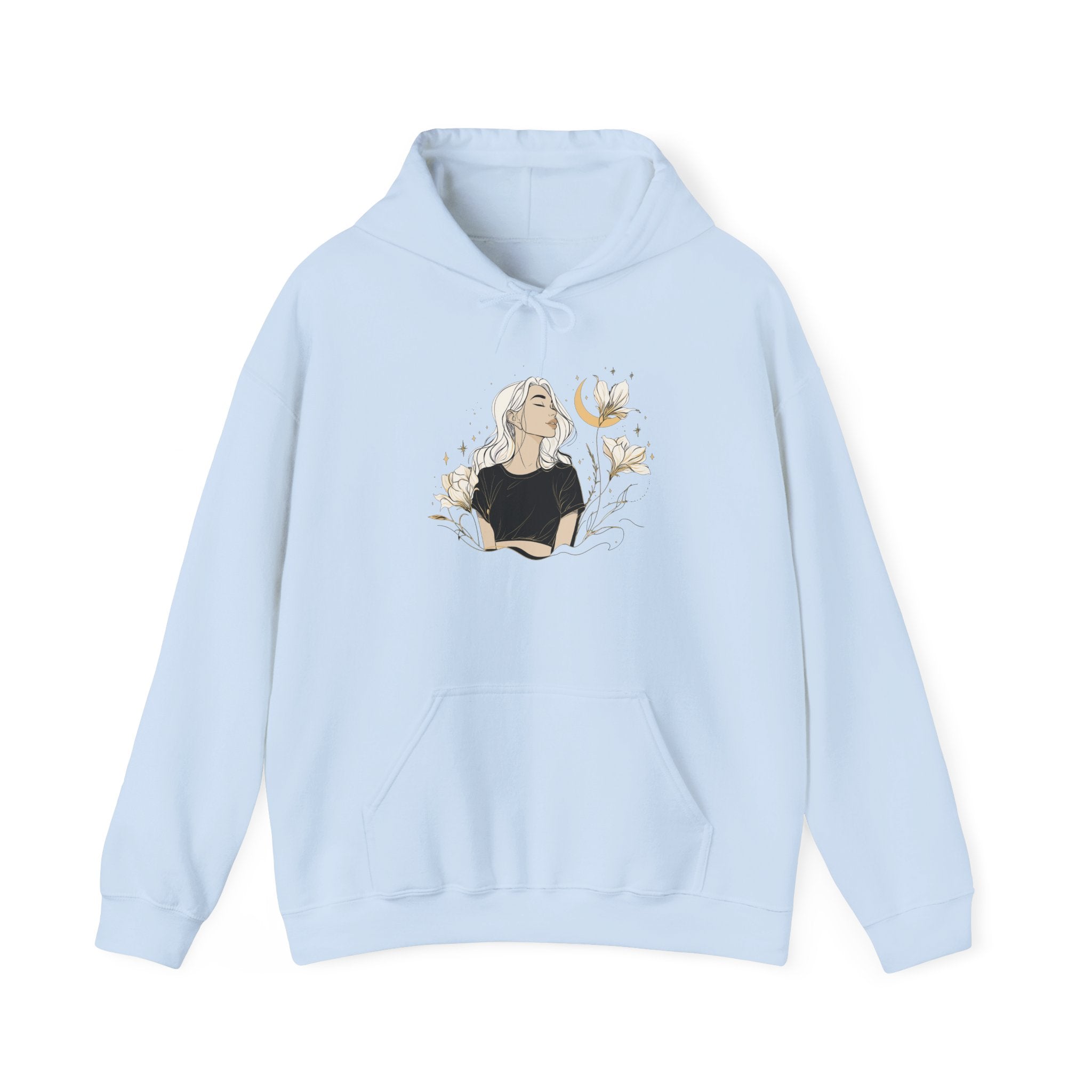 Dreamy Floral Hooded Sweatshirt