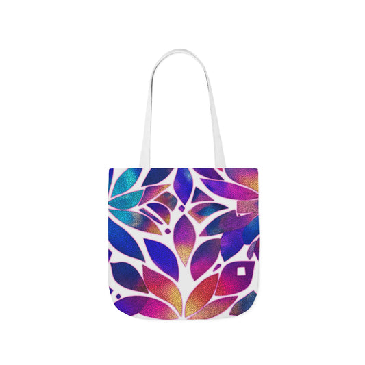 Floral Canvas Tote Bag