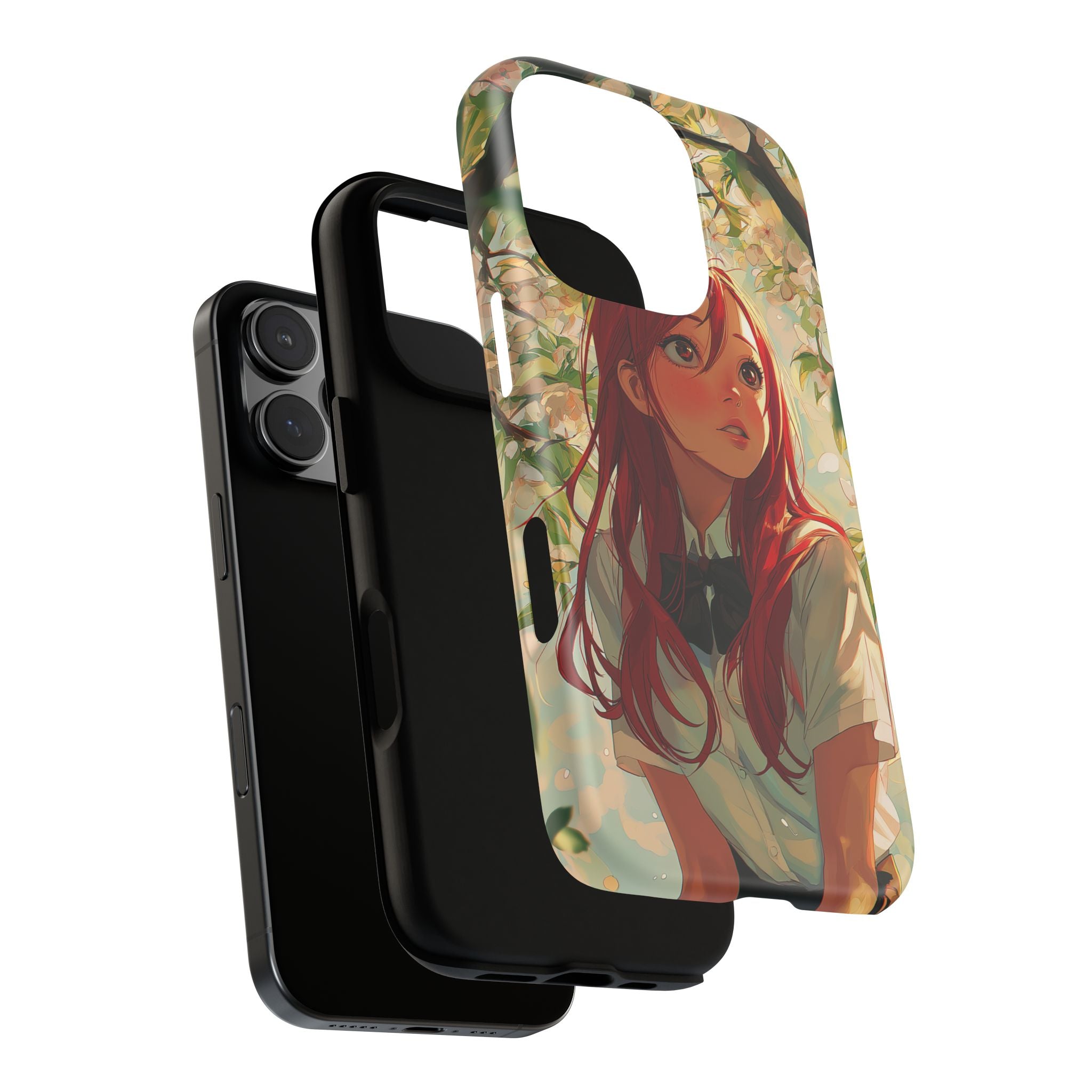 Artistic Phone Case with Floral Design