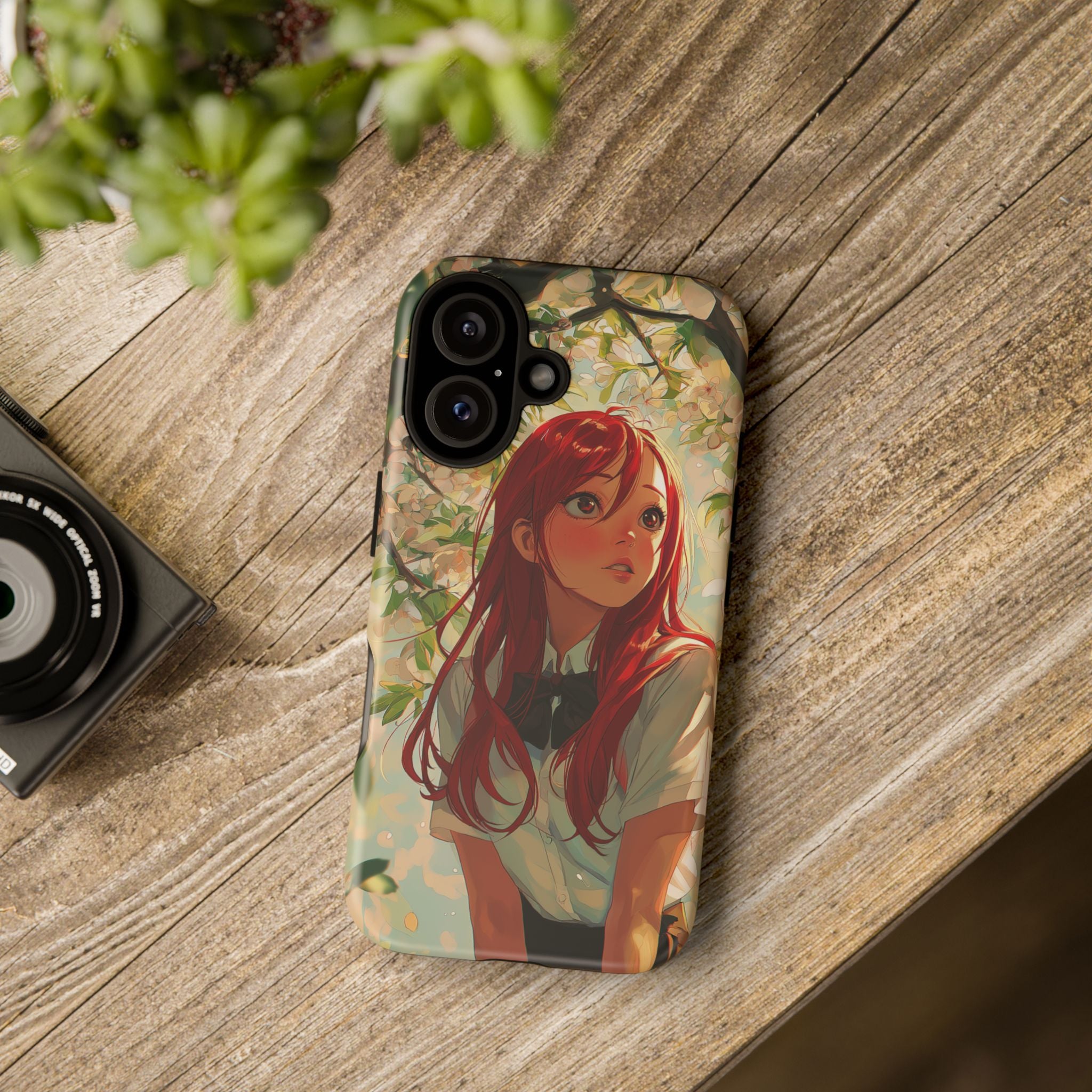 Artistic Phone Case with Floral Design