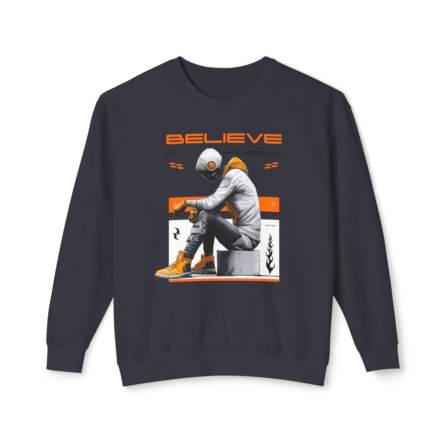 Inspirational Unisex Lightweight Crewneck Sweatshirt