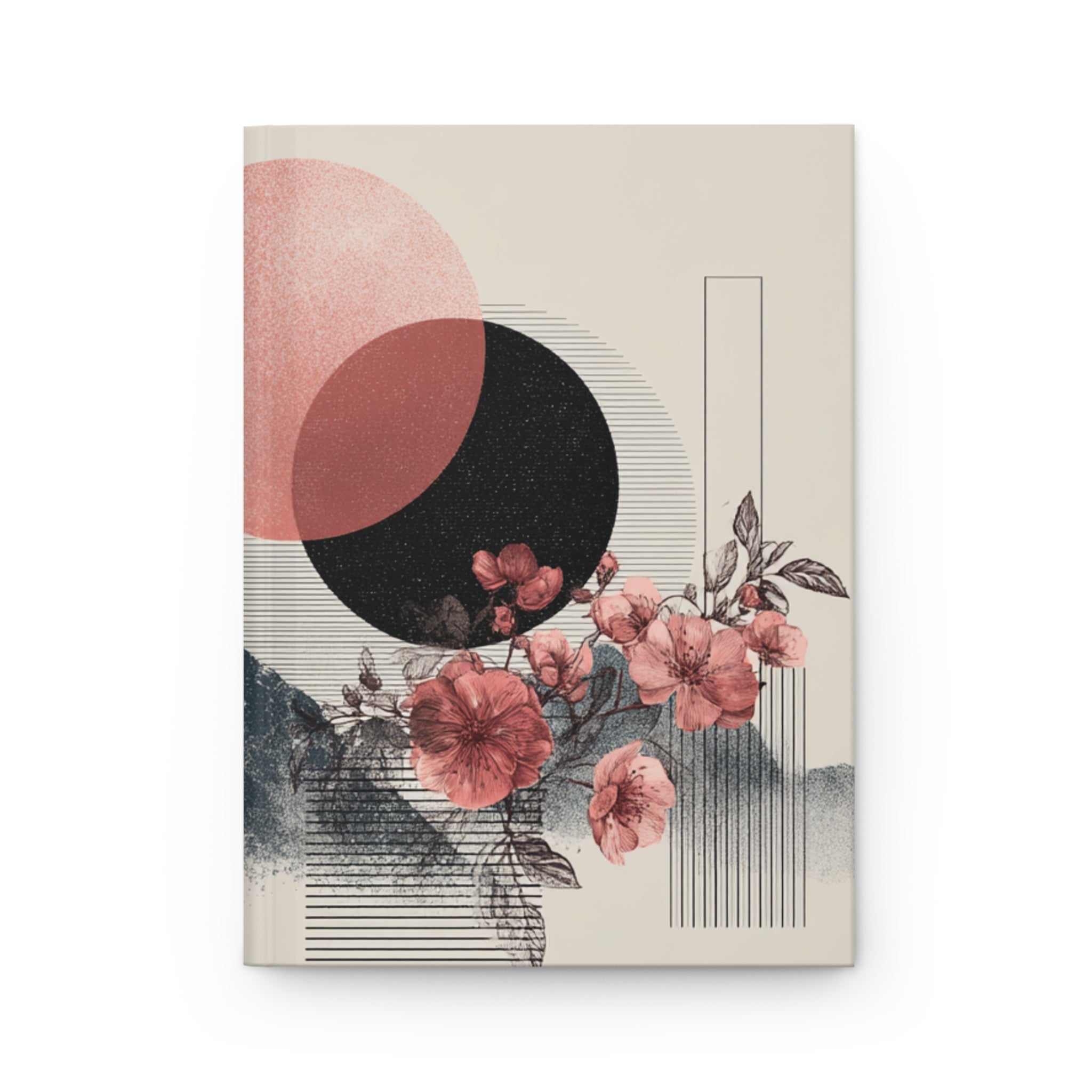 Floral Geometric Hardcover Journal