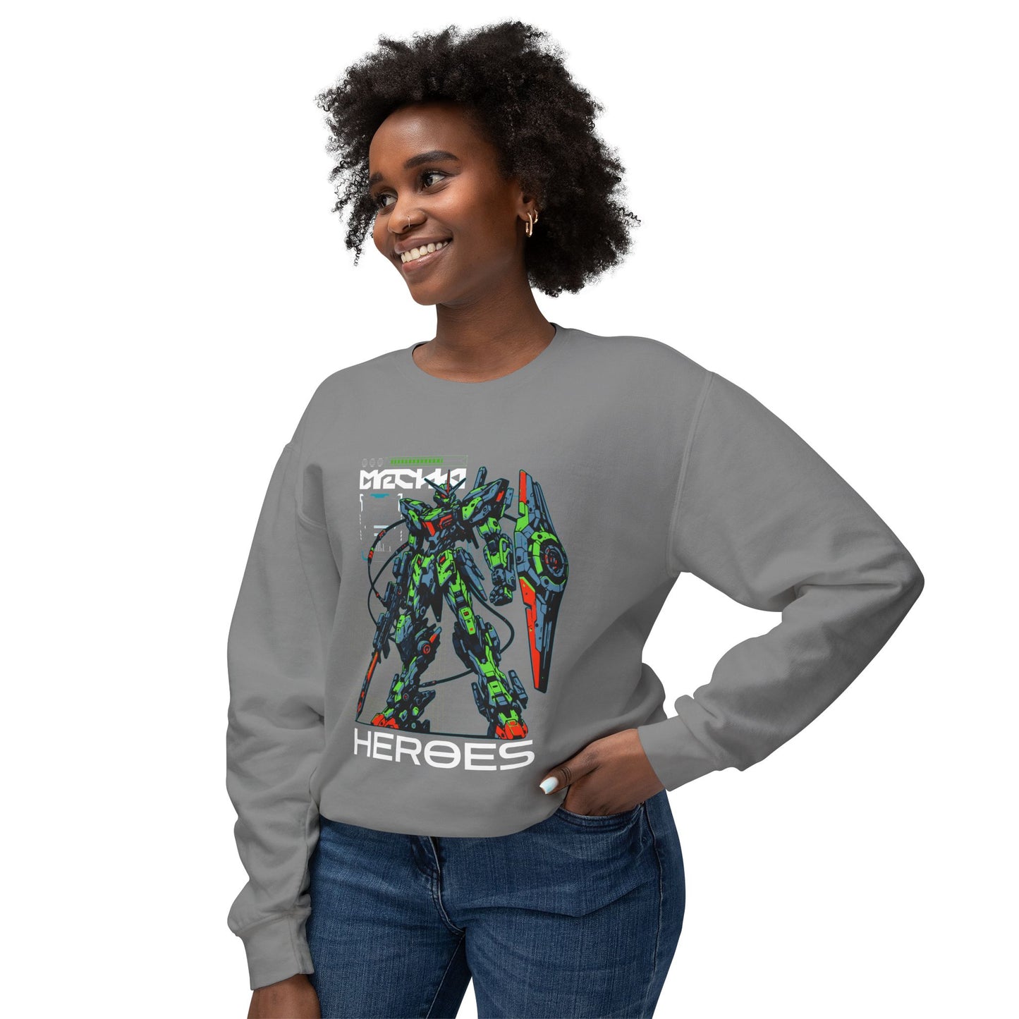 Epic Heroes Unisex Lightweight Crewneck Sweatshirt