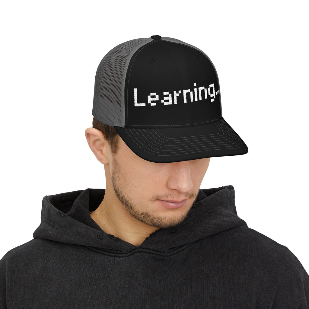 Learning... Snapback Trucker Cap