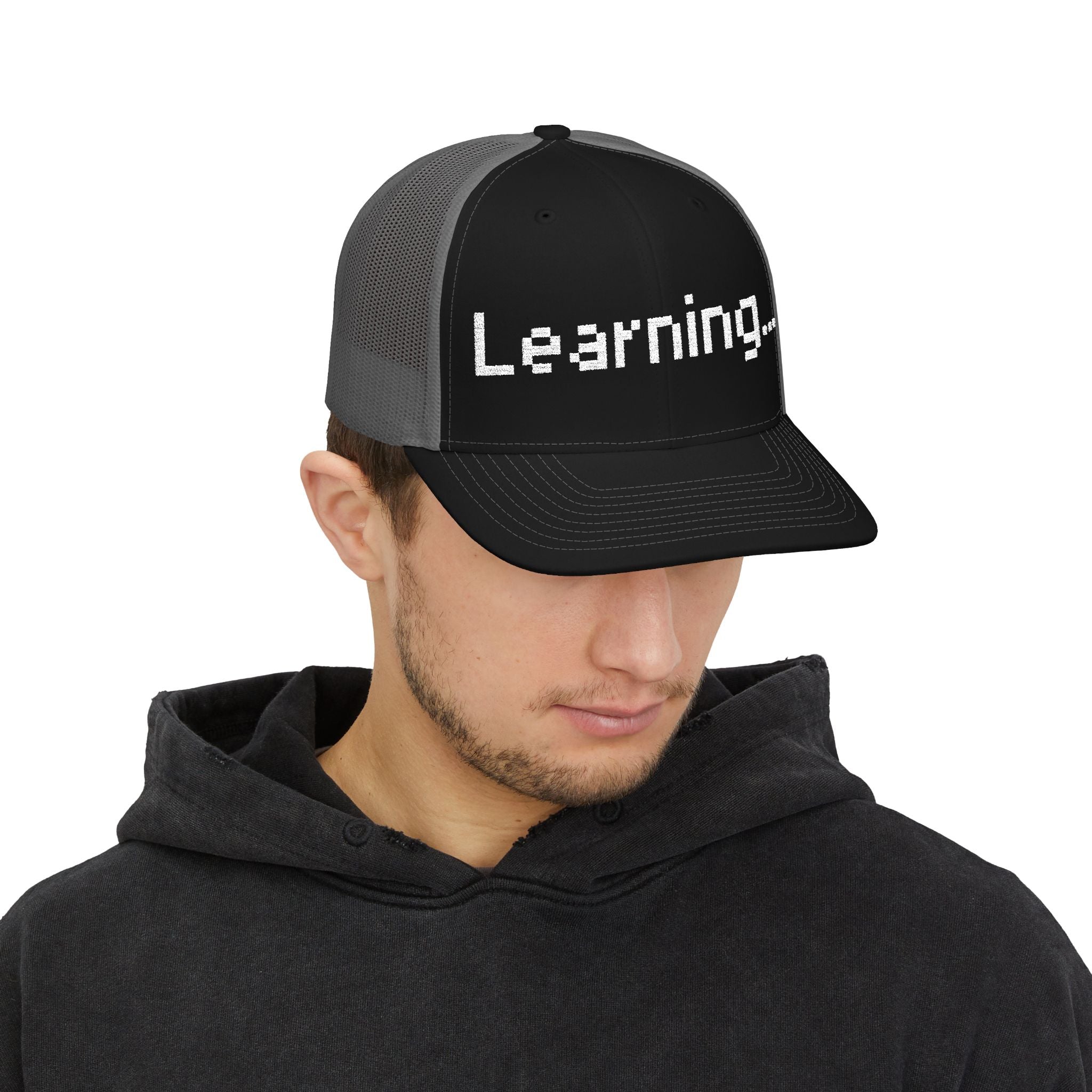 Learning... Snapback Trucker Cap