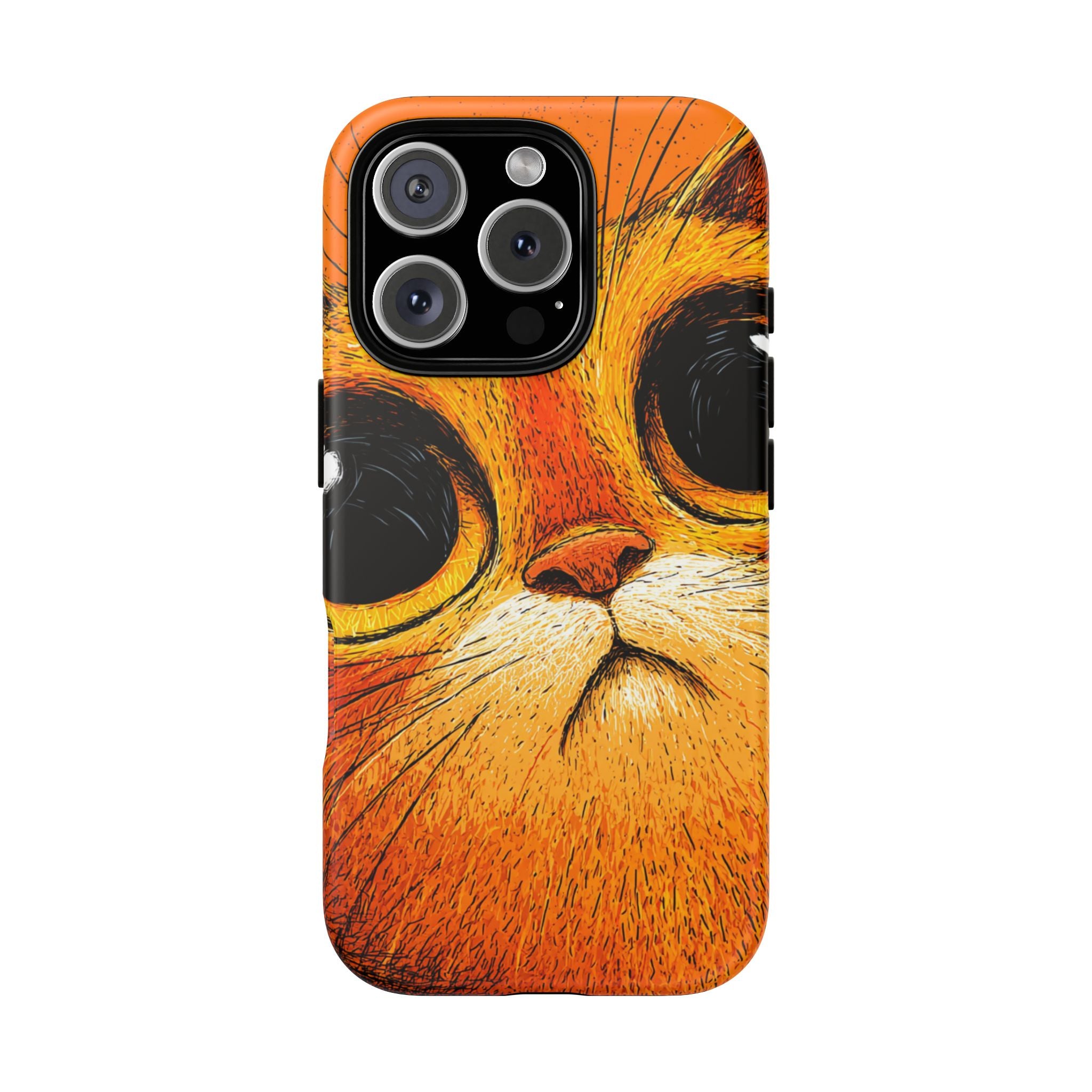 Whimsical Cat Phone Case
