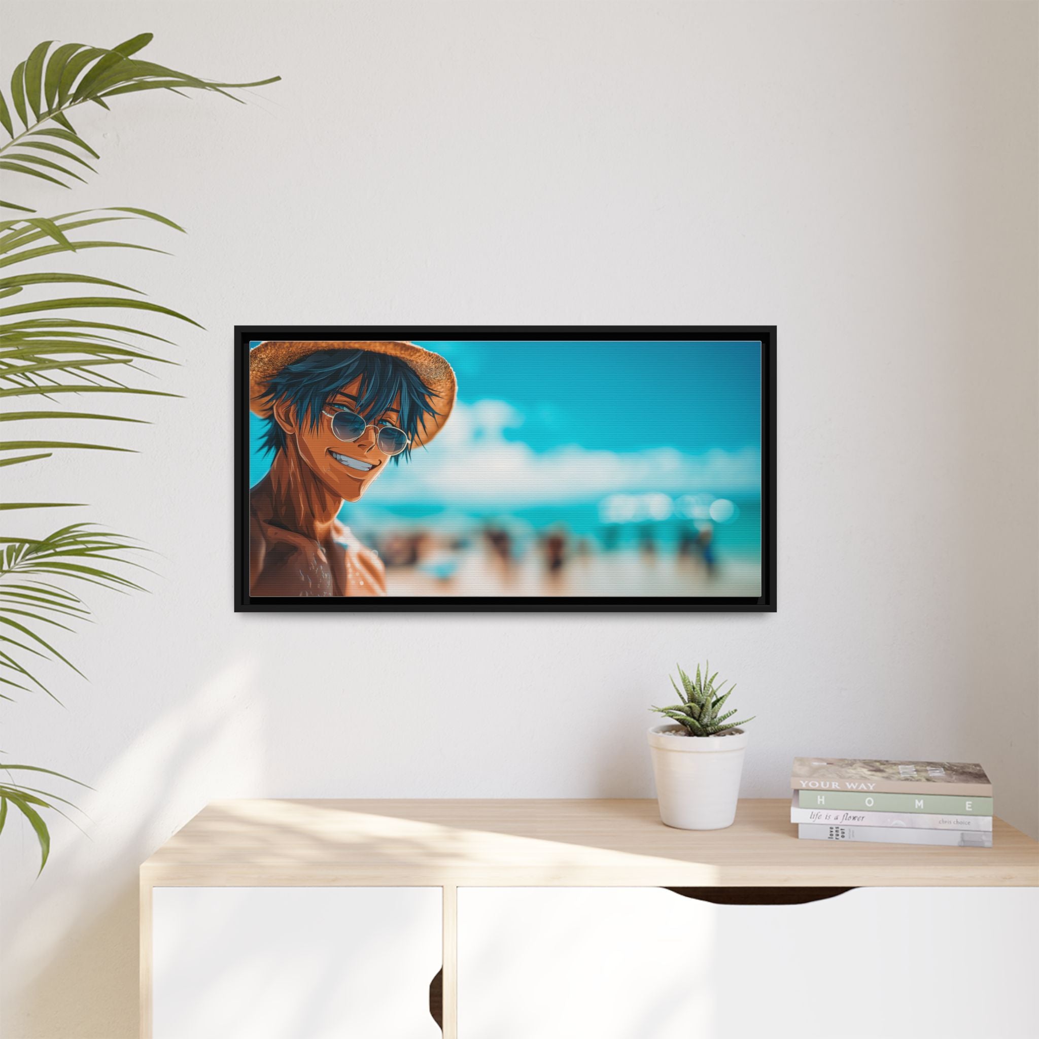 Framed Beach Vibes Canvas Art
